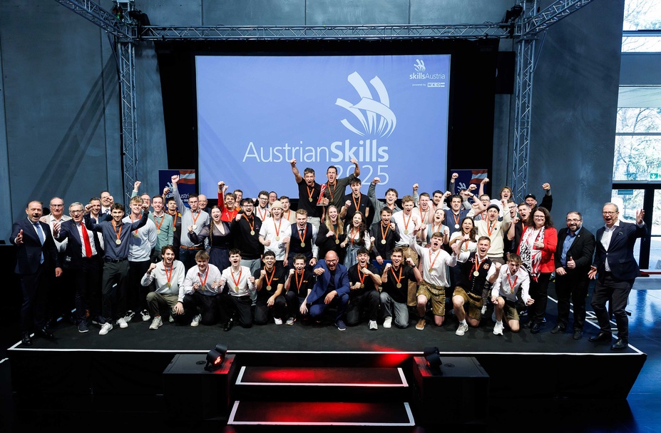 Gewinner der AustrianSkills 2025 in den Berufen der Metalltechnik
