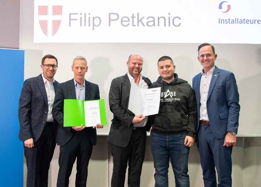 Siegerehrung der Gewinner des Bundeslehrlingswettbewerb Installations- & Gebäudetechnik 2026