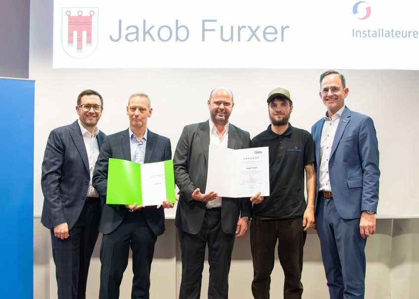 Siegerehrung der Gewinner des Bundeslehrlingswettbewerb Installations- & Gebäudetechnik 2026