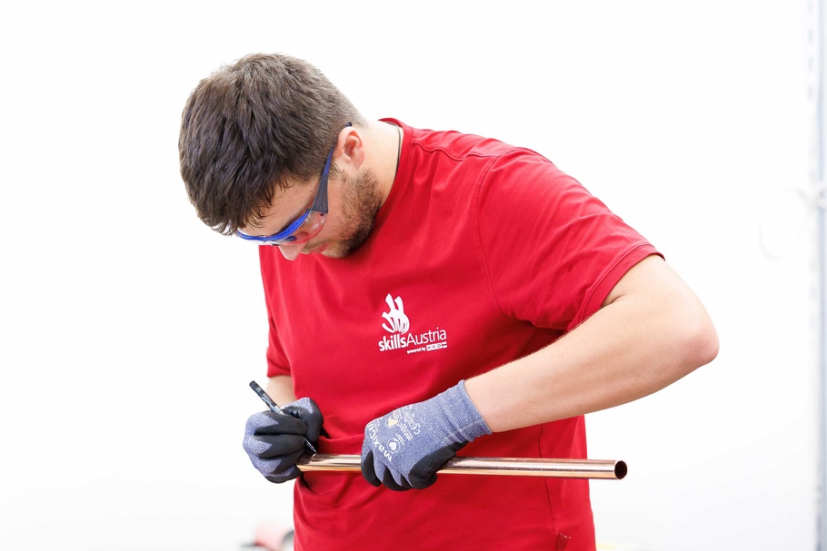 EuroSkills 2025 Herning im Beruf Sanitär- und Heizungstechnik