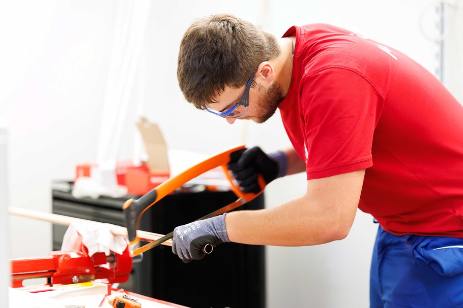EuroSkills 2025 Herning im Beruf Sanitär- und Heizungstechnik