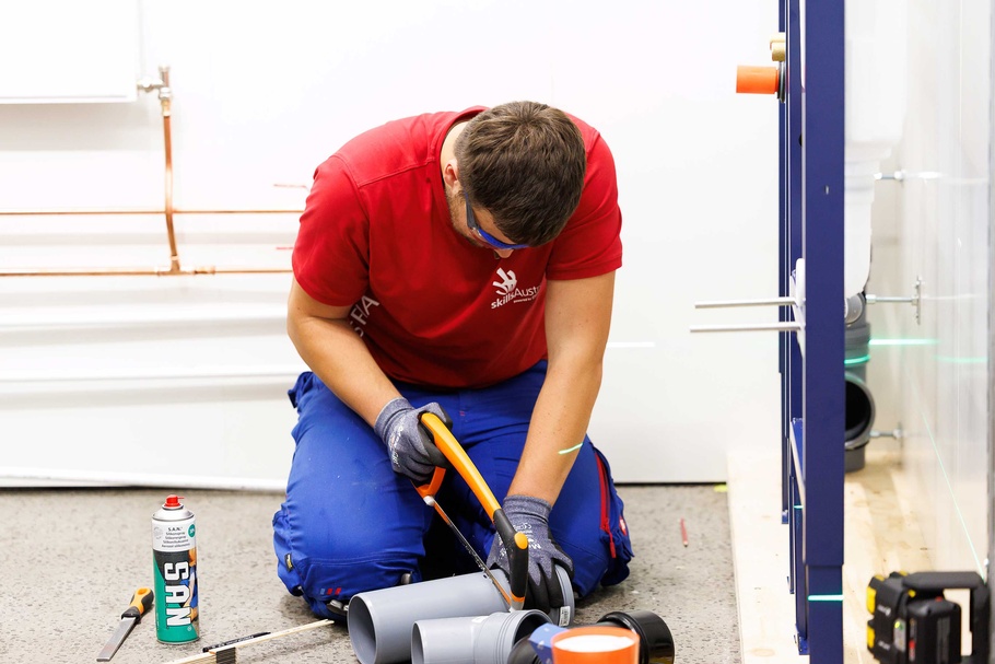 EuroSkills 2025 Herning im Beruf Sanitär- und Heizungstechnik