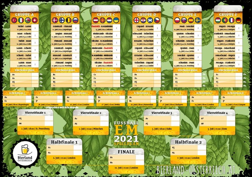 EM-Spielplan