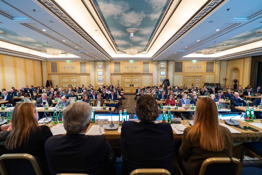Teilnehr:innen des BIPAR mid-term meeting 2026 in Wien