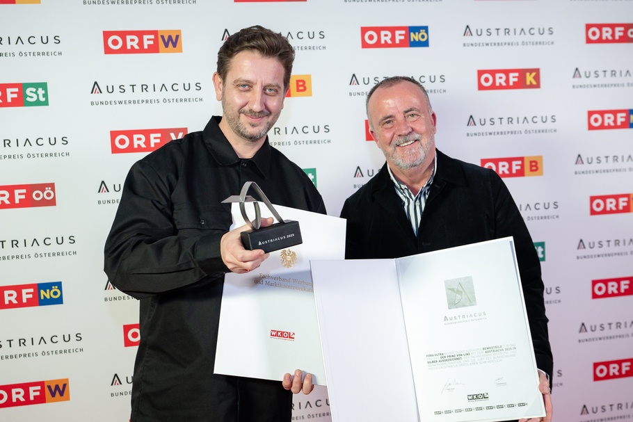 Teilnehmer und Gewinner des AUSTRIACUS  Bundeswerbepreises 2025