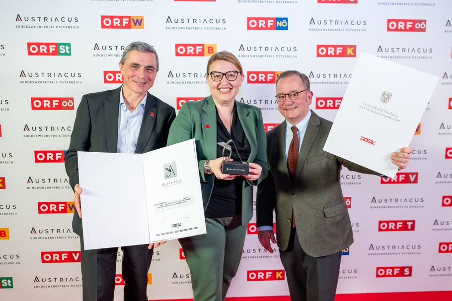 Teilnehmer und Gewinner des AUSTRIACUS  Bundeswerbepreises 2025