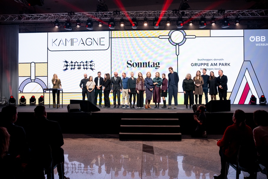 Teilnehmer und Gewinner des AUSTRIACUS  Bundeswerbepreises 2025