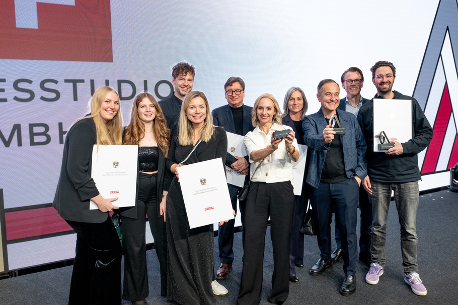 Teilnehmer und Gewinner des AUSTRIACUS  Bundeswerbepreises 2025