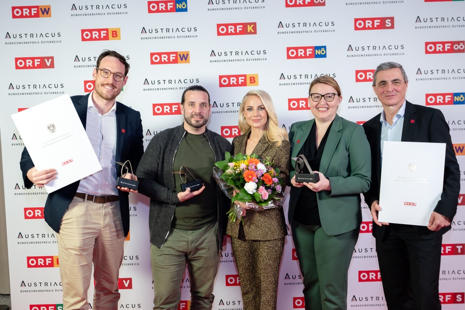 Teilnehmer und Gewinner des AUSTRIACUS  Bundeswerbepreises 2025