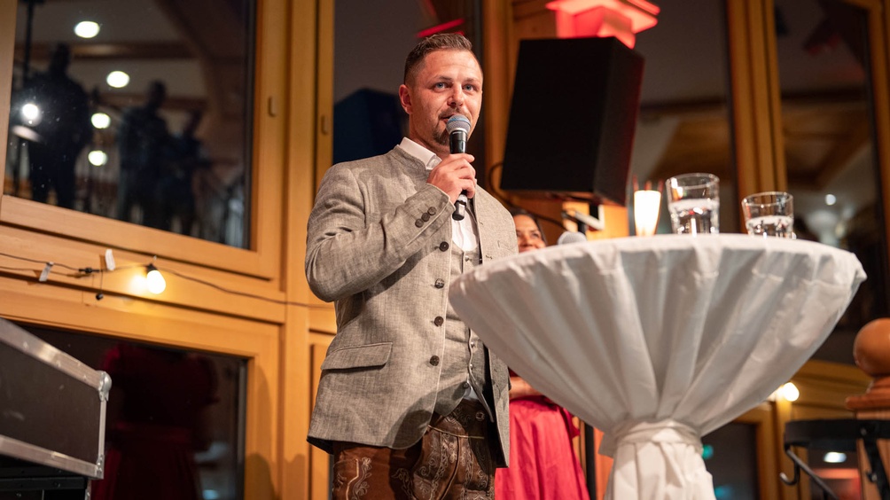 JW-Landesvorsitzender Patrick Schwarz