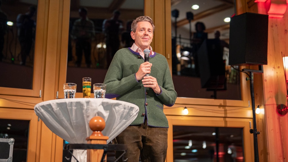 Harald Mahrer beim JW-Summit