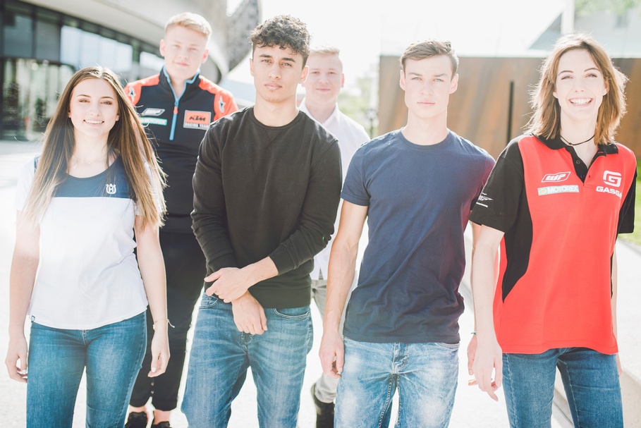 Lehrling während der Ausbildung