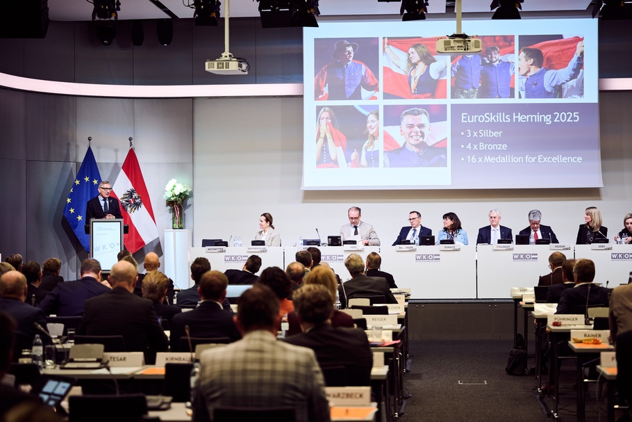 2. Sitzung des Wirtschaftsparlamentes am 27. November 2025