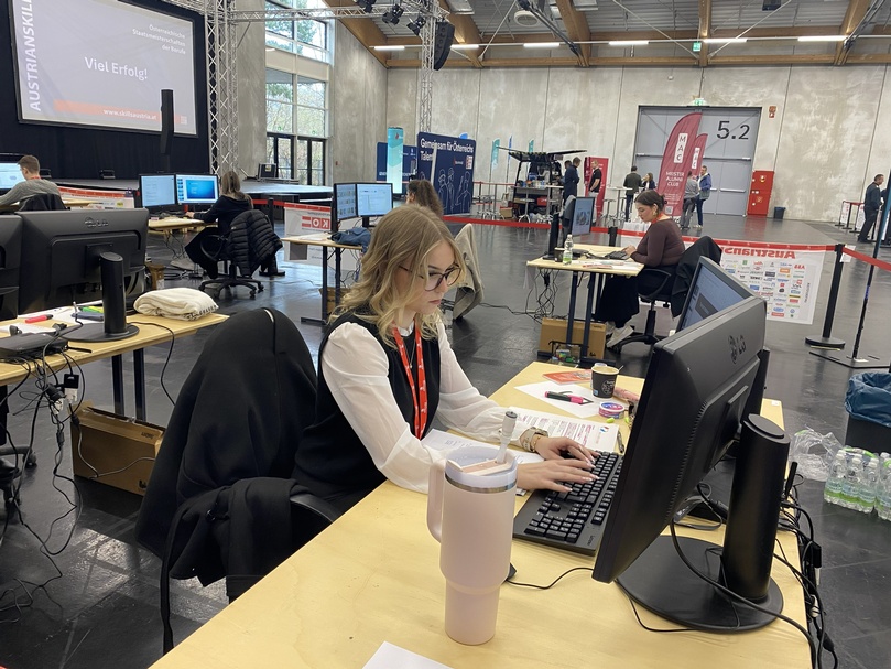 Bei den Staatsmeisterschaften für den Lehrberuf Speditionskauffrau/-mann im Messezentrum Salzburg demonstrierten Österreichs Nachwuchskräfte ihr Können.