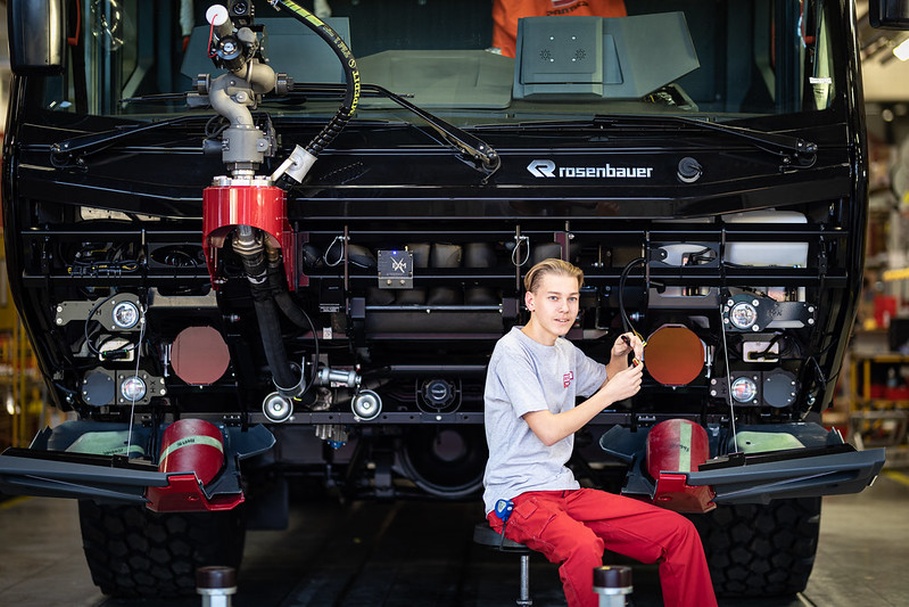 Lehringe bei der Ausbildung