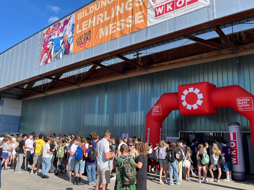 jugendliche, messe, lehrlinge