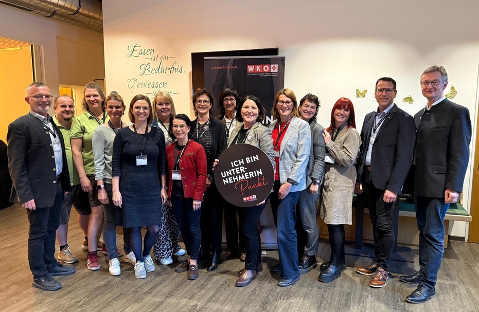 Team FidW Freistadt und Urfahr-Umgebung mit den WKO Bezirksstellenleiter FR und UU