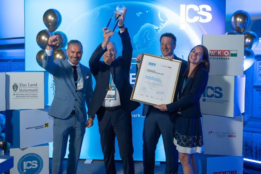 Exportpreissieger 2025 in den Kateogorien Kleinbetriebe, KMU und Großbetriebe