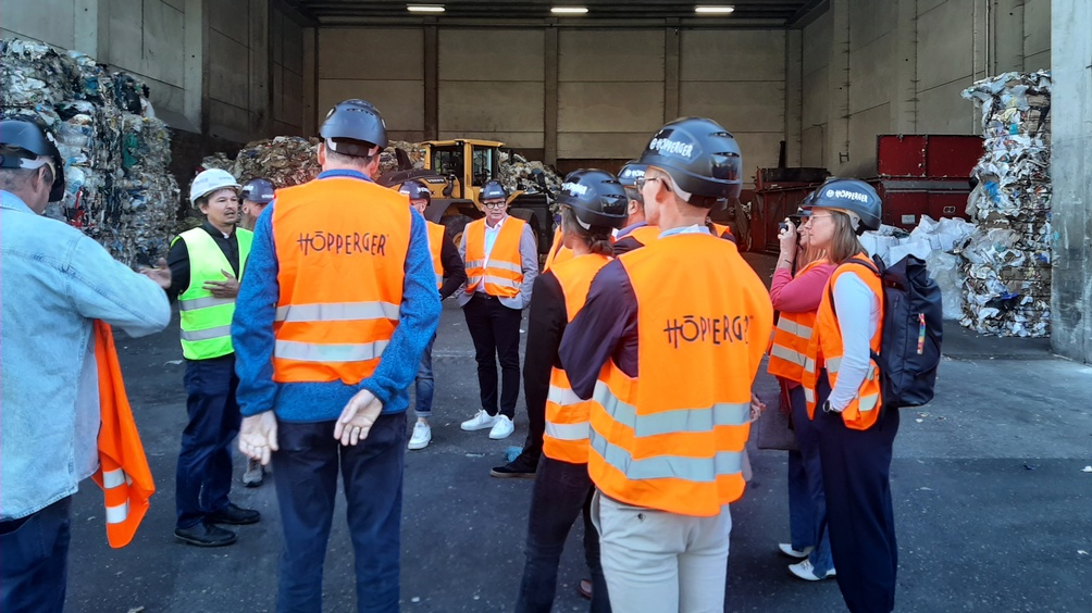 Nachhaltigkeitsfrühstück bei Höpperger Umweltschutz