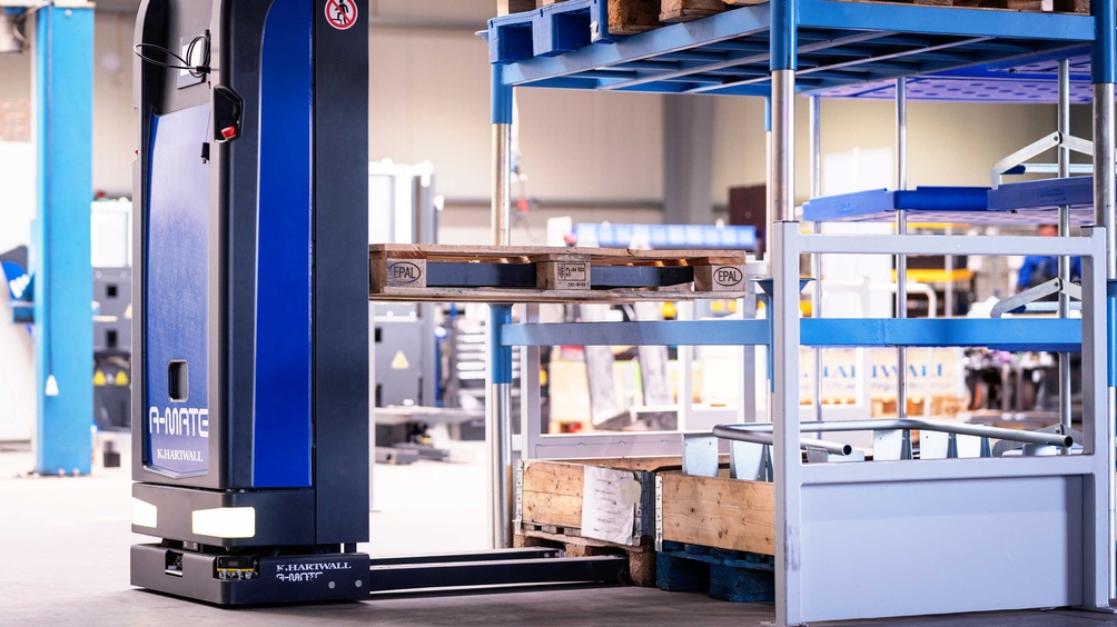 Mobiler Gabelstapler K.Hartwall