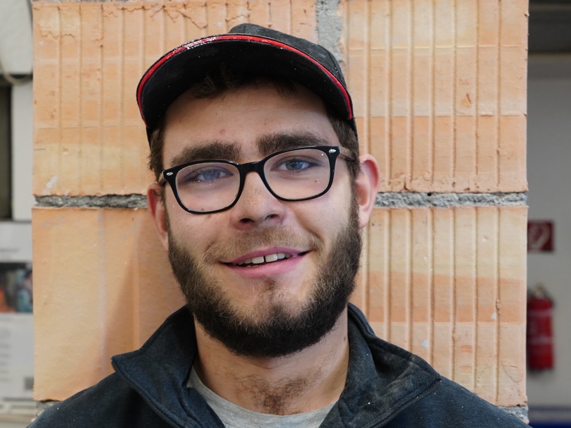 Maurerlehre - Lehrlinge von Kurs 5 im 3. Lehrjahr