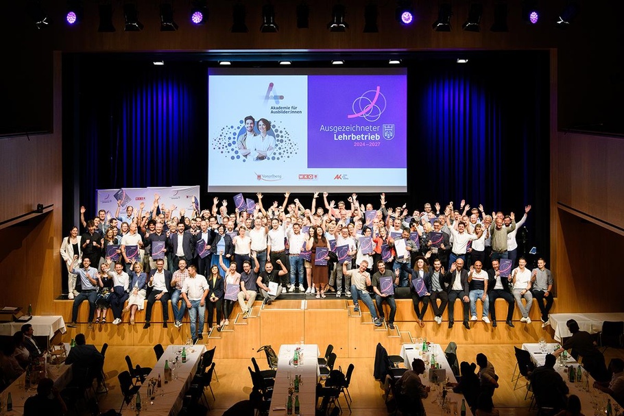 Ausgezeichnete Lehrbetriebe Vorarlberg 