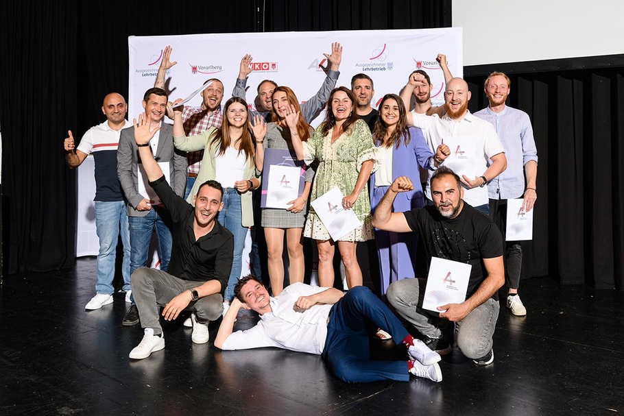 Ausgezeichnete Lehrbetriebe - Verleihung Vorarlberg 
