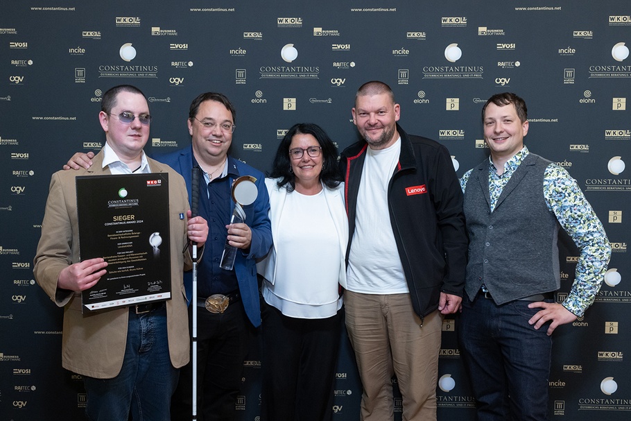 Preisträger Ländlekassa mit Mike Fleisch