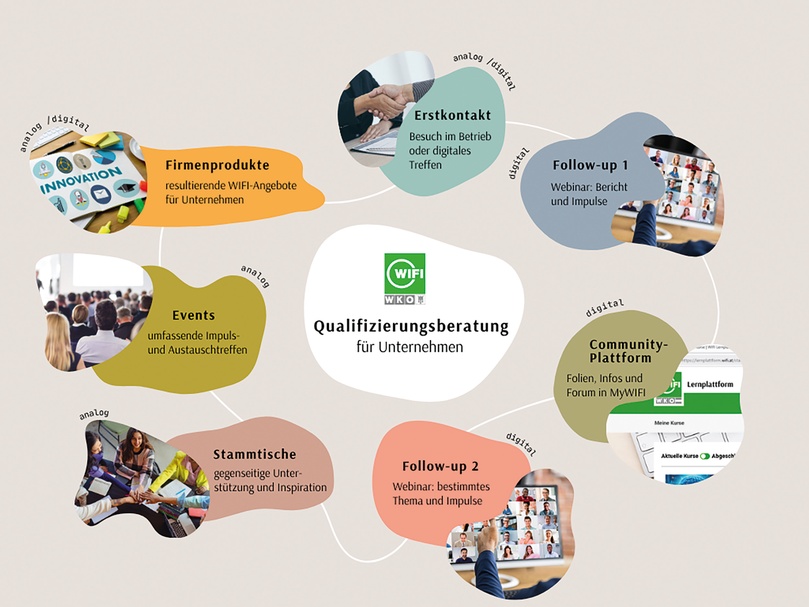 Grafik Unternehmer-Safari 