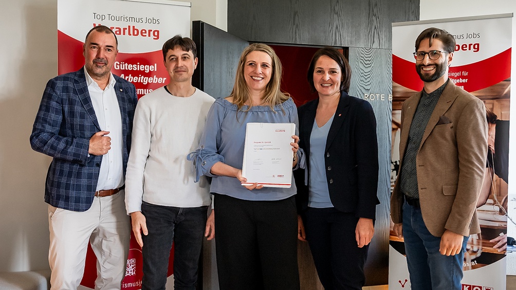 Top Arbeitgeber im Vorarlberger Tourismus 