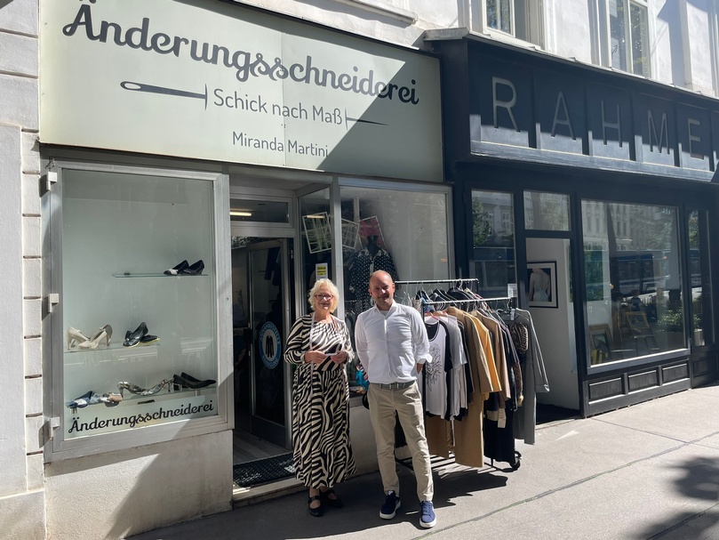 Neuer Bezirksobmann Wieden - Unternehmenstour