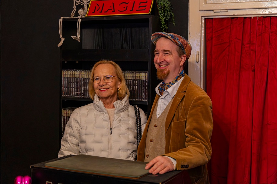 Zauberhafter Unternehmerbesuch