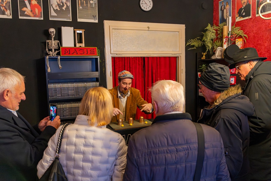 Zauberhafter Unternehmerbesuch