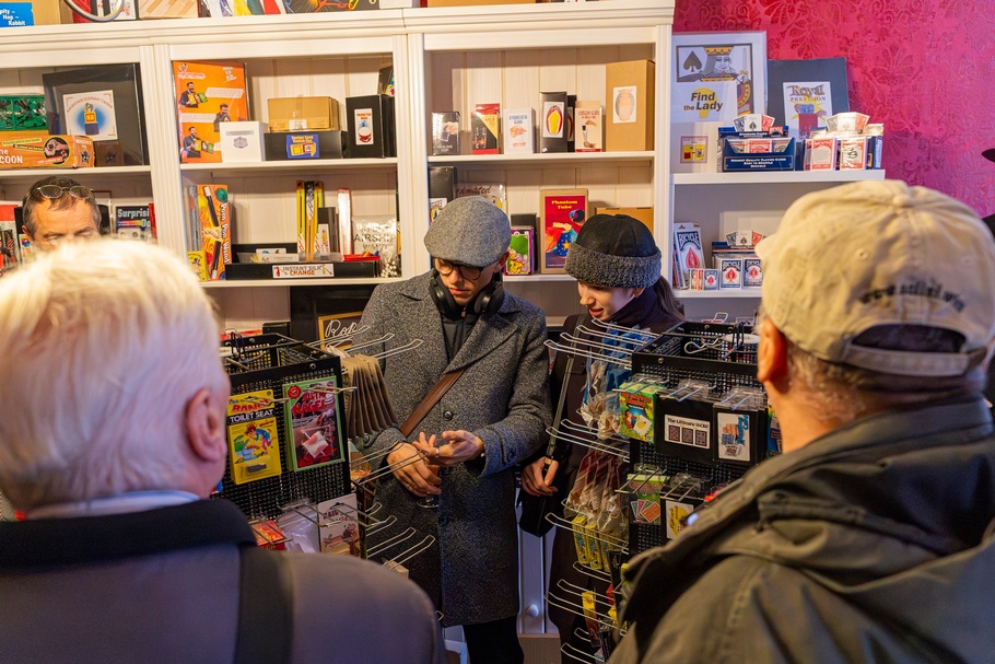 Zauberhafter Unternehmerbesuch