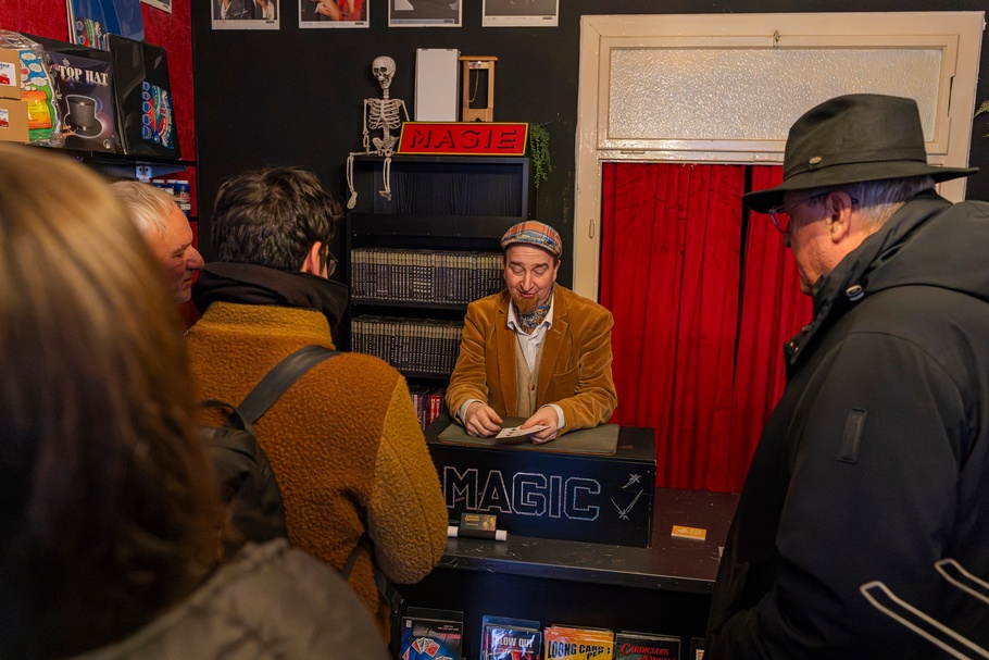 Zauberhafter Unternehmerbesuch