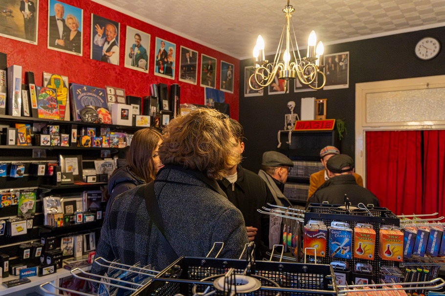 Zauberhafter Unternehmerbesuch