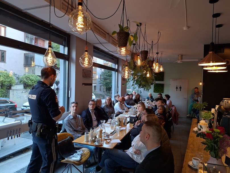 Sicherheitstalk in Penzing