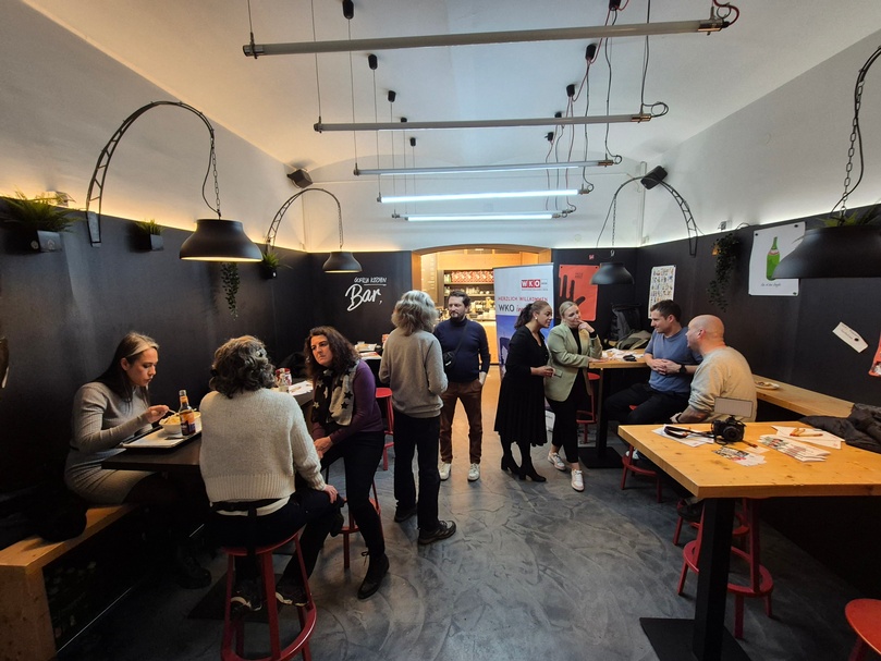 Businesstreffen mit „WK Wien-Services“