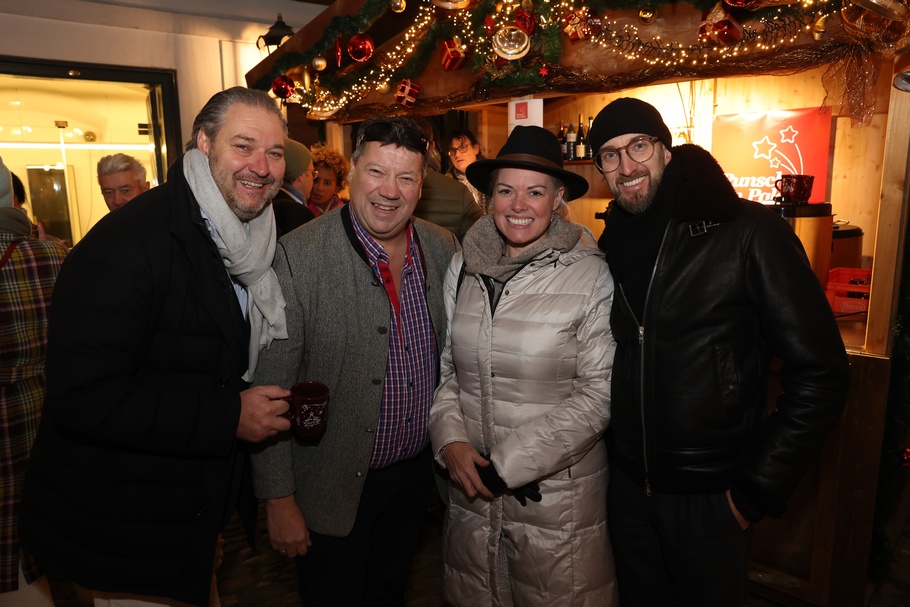 v.l.n.r.: Johann Breitenender, Dieter Steup, Marie-Beatrice Fröhlich, Christoph Folliot-Crenneville, Markus Figl