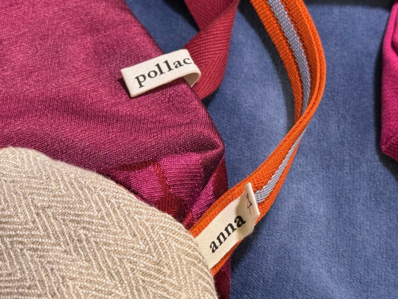 Stoffmuster aus Werkstatt von Anna Pollack