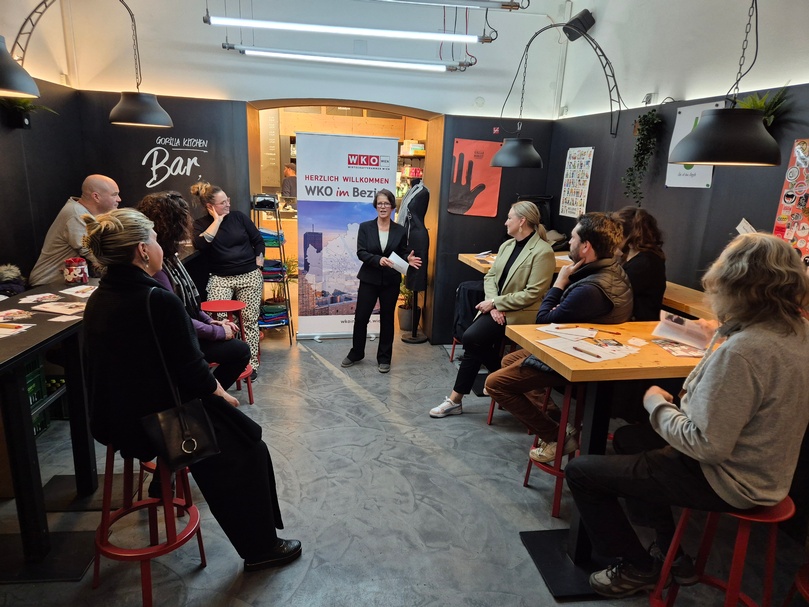 Businesstreffen mit „WK Wien-Services“