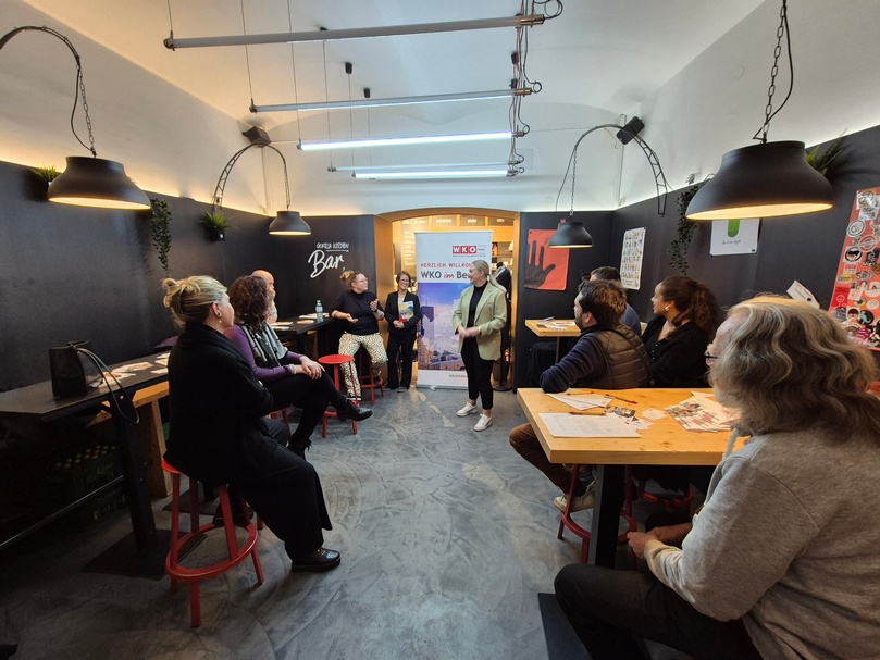 Businesstreffen mit „WK Wien-Services“