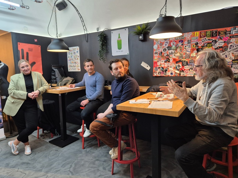 Businesstreffen mit „WK Wien-Services“