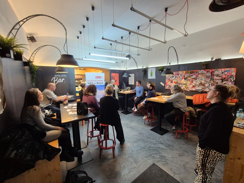 Businesstreffen mit „WK Wien-Services“