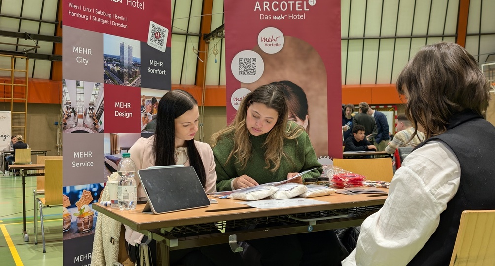 Lehrlings-Speed-Dating an der Fachmittelschule in Wien 23