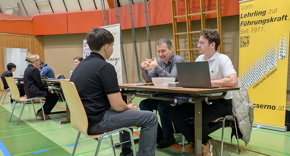 Lehrlings-Speed-Dating an der Fachmittelschule in Wien 23