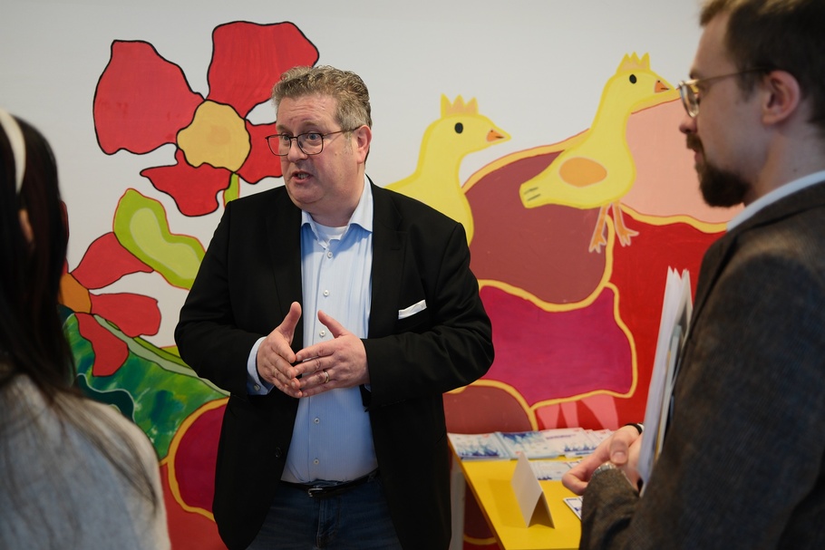 Karrieremesse an der Mittelschule Neubaugasse