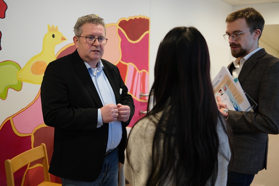 Karrieremesse an der Mittelschule Neubaugasse