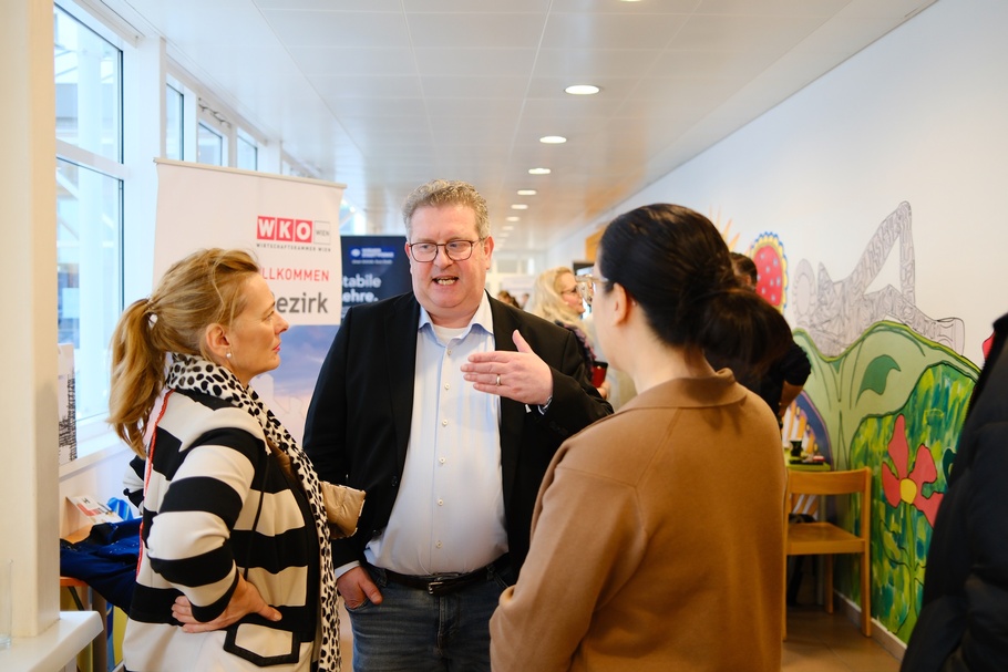 Karrieremesse an der Mittelschule Neubaugasse