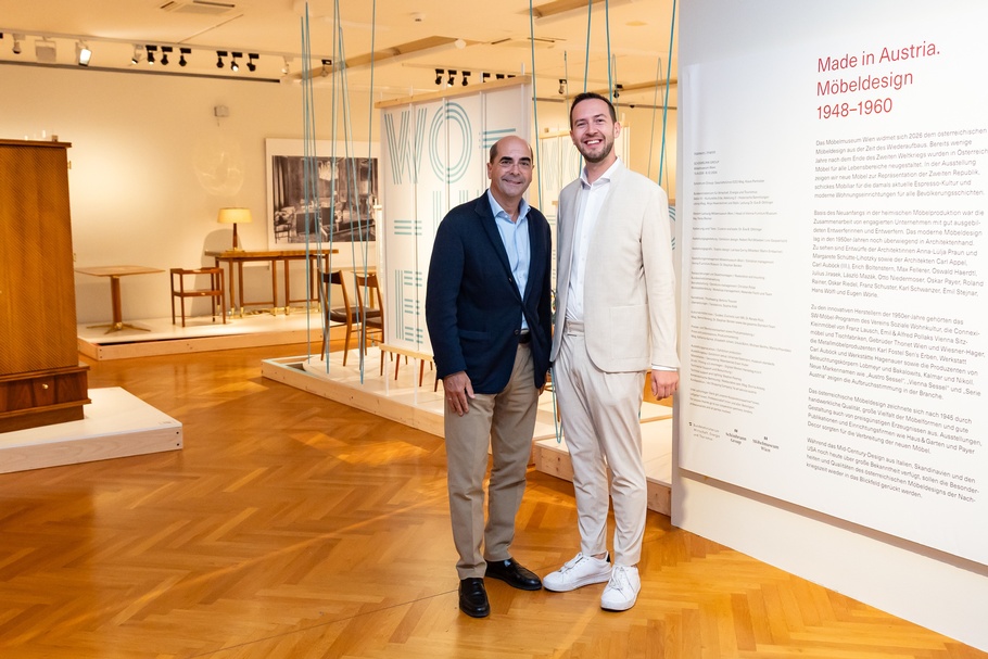 Obmann Johann Klein und Vorsitzender Daniel Moser